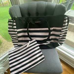 Large Victoria’s Secret Tote and Make Up Bag